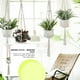 thumbnail image 5 of Advancent Colgador de plantas de macramé hecho a mano, colgador de flores/macetas para decoración de pared Jardín y Patio No.20, 5 of 6