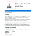 thumbnail image 2 of TPMS Sensor - Compatible with 2007 - 2012 Acura RDX 2008 2009 2010 2011, 2 of 2