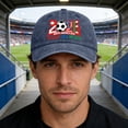 thumbnail image 4 of USA CAN MEX 2026 Soccer Hat, Adjustable Cotton Sport Baseball Cap – Merchandise Cap with Maple Leaf Flag Colors Curved Brim, 4 of 6