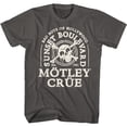 thumbnail image 1 of Motley Crue Drip Skull Smoke Adult T-Shirt, 1 of 2