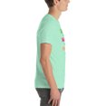 thumbnail image 5 of Born in the 60s Raised in the 70s Rocked in the 80s - Gen X Unisex t-shirt (Heather Mint, 3XL), 5 of 6