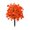 C, variant on 22.05 Inch Fall Artificial Topiary Ball Trees with Ground Spike, Orange Faux Shrubs UV Resistant for Porch Garden Patio, Autumn Artificial Plants for Indoor Home Decor