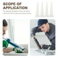 thumbnail image 3 of HEATSHAKING 4Pcs Caulking Tube Nozzle Tips Rubber Prolong Lifespan Glue Application, 3 of 8