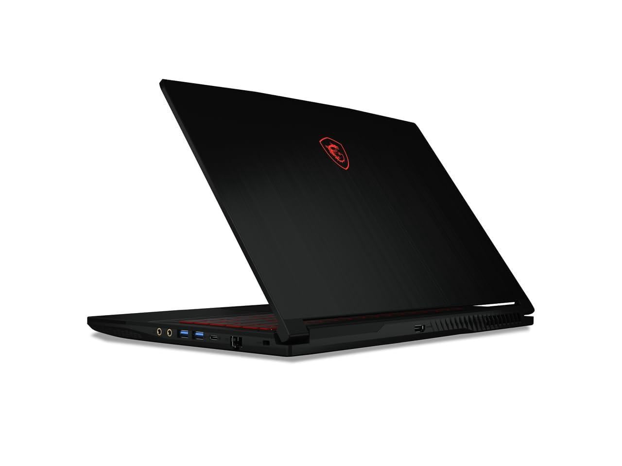 MSI Thin GF63 15.6" Gaming Notebook FHD 144Hz Intel Core i5-12450H 8GB RAM 512GB SSD NVIDIA GeForce RTX 2050 4GB Black - 15.6" FHD Display - In-Plane Switching Technology - Intel Core i5-124