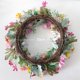 thumbnail image 3 of Artificial Daisy Lavender Wreath Wildflower Summer Silk Wreaths, 3 of 5