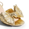 thumbnail image 2 of DREAM PAIRS - Sandalias de tacón con nudo de lazo para mujer, tacón alto y grueso, puntera abierta, correa al tobillo, para boda, fiesta nupcial, 2 of 5