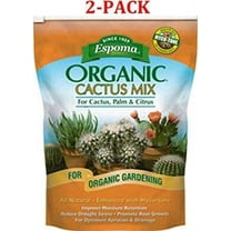 CA4 4-Quart Organic Cactus Mix 1, 4 Quart, 2-Pack