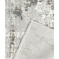 thumbnail image 3 of Hana Grey Abstract Polyester Area Rugs for Living Room Jacquard Textured Modern Rugs Soft Geometric Rug for Bedroom Washable Rug Non-Slip Bohemian Carpet Perfect for Dining Room Office Beige, 3 of 4
