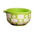 thumbnail image 2 of Tazón de matcha con boquilla vertedora para la ceremonia del té japonesa. Utensilios para el hogar y la oficina. Verde, 2 of 9