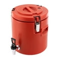 thumbnail image 4 of Miumaeov Desktop Insulated Beverage Dispenser 10L/15L Tank Red Stainless Steel Hot & Cold Drink Dispenser with Faucet for Hot Tea & Coffee, Cold Milk, Juice, 4 of 19
