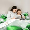 thumbnail image 5 of Homewish Xmas Bowknot 2pcs Bedding Comforter Set for Female Men,Grey Green Twin Comforter Sets,Merry Christmas Breathable Bedding Set,Breathable Home Decor,Reversible, 5 of 8
