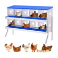 thumbnail image 4 of AKDSteel Galvanized Steel Nesting Box For Chicken Coop – Removable Drop Tray And Built-In Ventilation Providing An Easy-Clean Laying Area For Hens And Ducks, 4 of 7