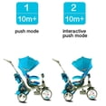 thumbnail image 3 of KIDDI-O® 6-IN-1 MULTI TRIKE TURQUOISE, 3 of 4