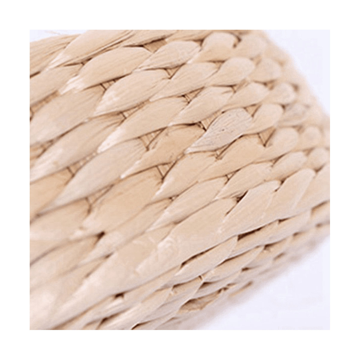 2 Pcs 45cm Yoga Mats Round Pouf Floor Pillow Seat Cushion Straw Thickening Soft Yoga Equipment