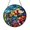 Acrylic 3.5 Inch, variant on Colorful Blue Tang Fish Suncatcher Acrylic Round Panel Present Decor