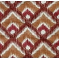 thumbnail image 4 of oneOone Tissu Popeline Sergé en Coton Bio Style Argyle Imprimé Ikat BTY 42 Pouces de Large, 4 of 4