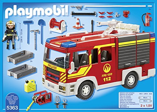playmobil fire engine 4512