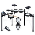 thumbnail image 1 of Alesis Drums Command Mesh SE Kit - Batería eléctrica con silenciosos pads de malla de doble zona, conectividad USB MIDI y más de 600 sonidos de batería electrónica y acústica, 1 of 5