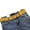 Yellow, variant on Double Grommet Belt Canvas Punk Belt for Women Jeans