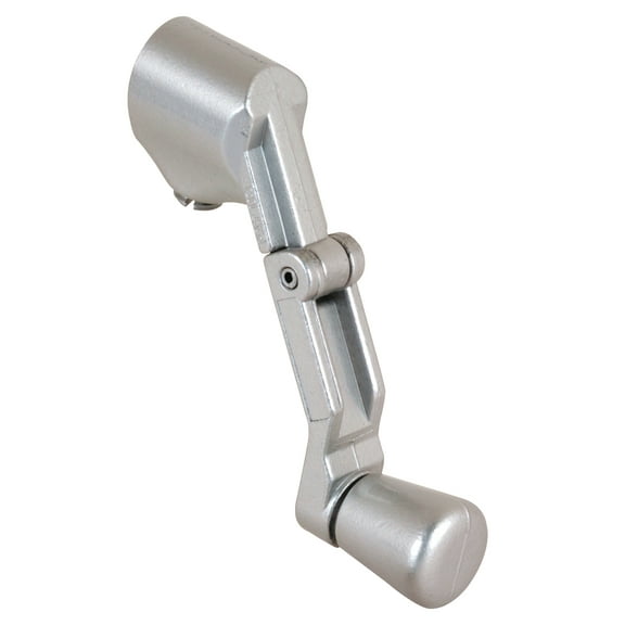 Universal Folding Crank Handle, Fits Most Spindles, Aluminum