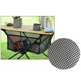 thumbnail image 5 of Organizador de cesta de malla con trípode para escritorio, para mesa de camping, bolsa de red plegable para exteriores, bolsa de almacenamiento para picnic debajo de la mesa, 5 of 5