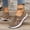 Coffee, variant on Women's Summer Slip Ons, Embroidery Low Cut Breathable Mesh Summer Big Size Comfortable Casual Shoes Dark Blue 8.5