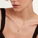 thumbnail image 4 of Collar de cadena larga con colgante de A-Z de 26 letras de circonia cúbica transparente de oro de ley 925 para mujer, gargantilla con inicial, accesorios de joyería, 4 of 4