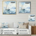 thumbnail image 4 of Designart "The Vastness Seascapes Capture wall art I" Nautical & Beach Floater Framed Wall Art Living Room, 4 of 7
