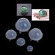thumbnail image 5 of 3 moldes redondos de silicona para hacer joyas, colgantes, velas, cera, jabón casero, bombas de baño., 5 of 5