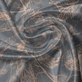 thumbnail image 5 of Ambesonne Vine Window Valance, Abstract Grapevine Leaves, 54" X 18", Peach Pale Grey and Grey, 5 of 5