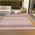 thumbnail image 6 of Addison Rugs Chantille Indoor/Outdoor Transitional Geometric, Abstract Pink Washable Rectangle Rug, 3' x 5', 6 of 6