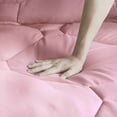 thumbnail image 6 of HIG 8 PCS Modern Comforter Set All Season Bed in a Bag, Dusty Pink, Queen Size, 6 of 10