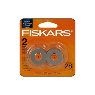  Premier Blades 45mm Rotary Cutter Blades - (15 Pack) Fits  Fiskars, Olfa, Martelli Blades and More - Studio Fabric Cutter Wheel for  Fabric & Paper : Arts, Crafts & Sewing