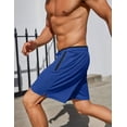 thumbnail image 7 of Pinspark Men's Athletic Running Shorts 7" Mesh Quick Dry Workout Shorts with Zipper Pockets Lightweight Gym Shorts, 7 of 7