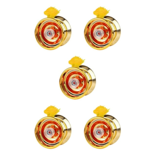 ZheElen Accessoires pour Cordes Tour de Base pour Enfants et Adultes Performance Améliorée Réactif Alliage Or 5.7 x 5.7 x 4.1cm 5Ensemble
