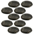 thumbnail image 2 of Hyasfey 10Pcs Round Sandwich Platter Trays with Lids Clear Pattern Printed Food-grade Durable Elegant Catering Trays Sushi Box, 2 of 8