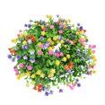 thumbnail image 3 of Artificial Flower Wreath,Flower Wreath Spring Babysbreath Simulation Flower Wreath Faux Flower Wreath Exceptional Reliability, 3 of 14
