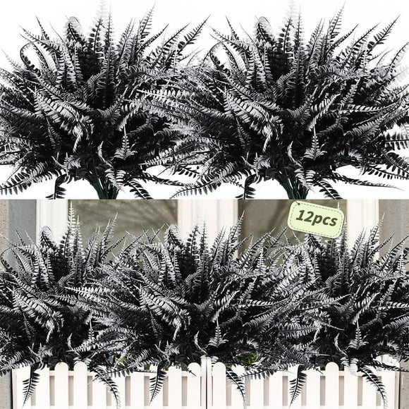 Living Room Decor Realistic Synthetic Persian Fern Fern 2024 New Faux Persian Fern Ferns Outdoor Planter Large Lifelike Feen Hanging Silk Fern Stems Indoor Basket Plant Vase Filler