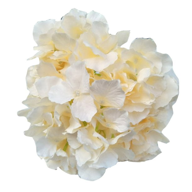 Ramo de flores artificiales, 1 ramo, 5 cabezas, hortensias, flores simuladas hechas a mano, flores para el hogar y bodas.
