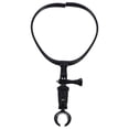 thumbnail image 1 of Soporte de cuello para micrófono: soporte ajustable para colgar en el cuello - Soporte para micrófono manos libres para cantar y realizar transmisiones en vivo al aire libre, 1 of 8