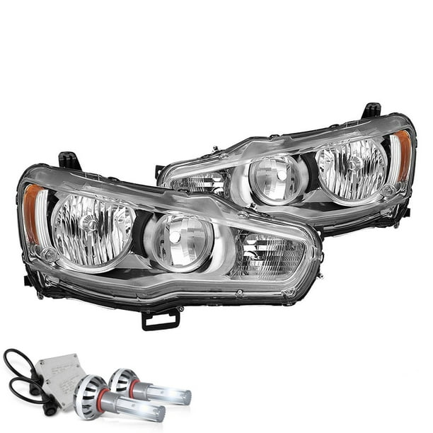 VIPMOTOZ OEStyle Headlight Headlamp Assembly For 20082017 Mitsubishi