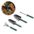 thumbnail image 1 of FESTFENDS 4Pcs Hand Digging Garden Tools Metal Olive for Planting Flowers, 1 of 5
