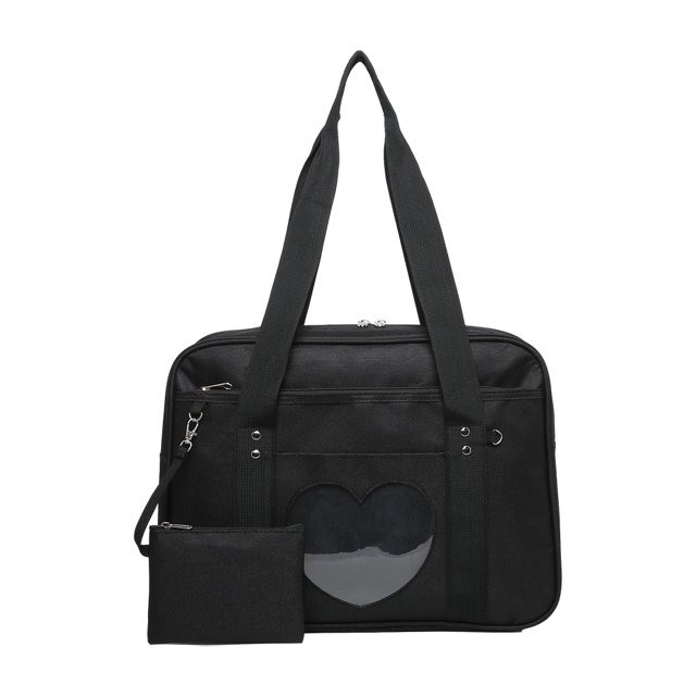tredstone Polyester Breathable Shoulder Bag With Large Capacity For Fashionable Women Wear-resistant Handbags black 1Set