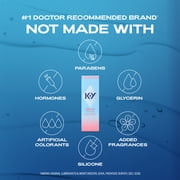 K-Y Jelly Personal Lubricant, Water Based Lube for Sexual Wellness, 4 Fl oz