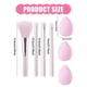 thumbnail image 3 of Makeup Brushes Set,Professional Liquid Makeup Eyeshadow Concealer Blush Powder Bronzer Applicator,Makeup Sponge Blender, 3 of 4