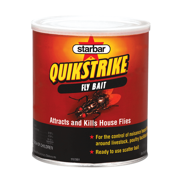 Starbar QuikStrike Fly Scatter Bait Controls Houseflies 5 lb Can by