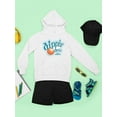 thumbnail image 3 of Retro Dippin' Dots Logo - Ice Cream Lovers Graphic Youth's Hoodie, 3 of 4