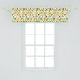 thumbnail image 2 of Ambesonne Leaves Valance Pack of 2, Foliage of Autumn Season, 54"X12", Multicolor, 2 of 2