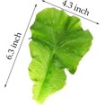 thumbnail image 2 of 5 Pcs Simulation Lettuce Leaves Artificial Vegetables Fake Green Lettuce Props for Home Kitchen Cabinet Desk Shops Decor, 2 of 5
