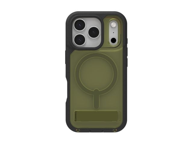 ZAGG Rainier Snap - Back cover for cell phone - rugged - with kickstand - MagSafe compatibility - sea kelp - for Apple iPhone 17 Pro